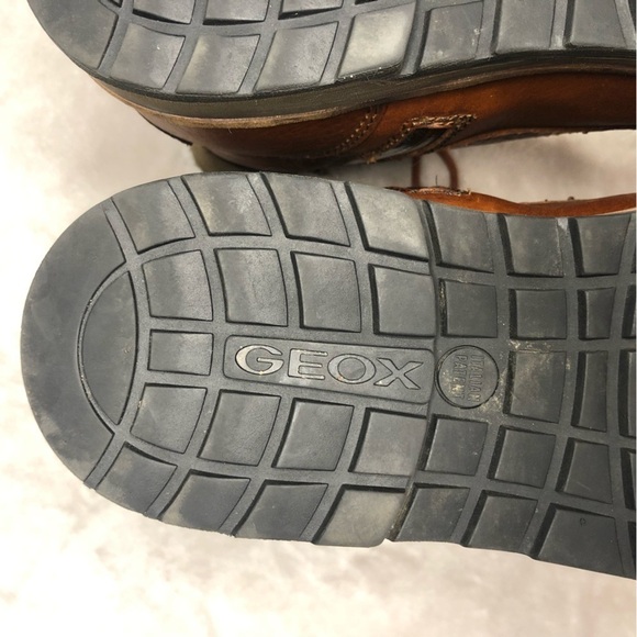 Geox Brown Leather Shoovy Urban Ankle Boot Amphibiox Size 40 (7) - Picture 9 of 11